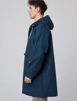 Pure Cotton Hooded Raincoat