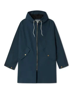 Pure Cotton Hooded Raincoat