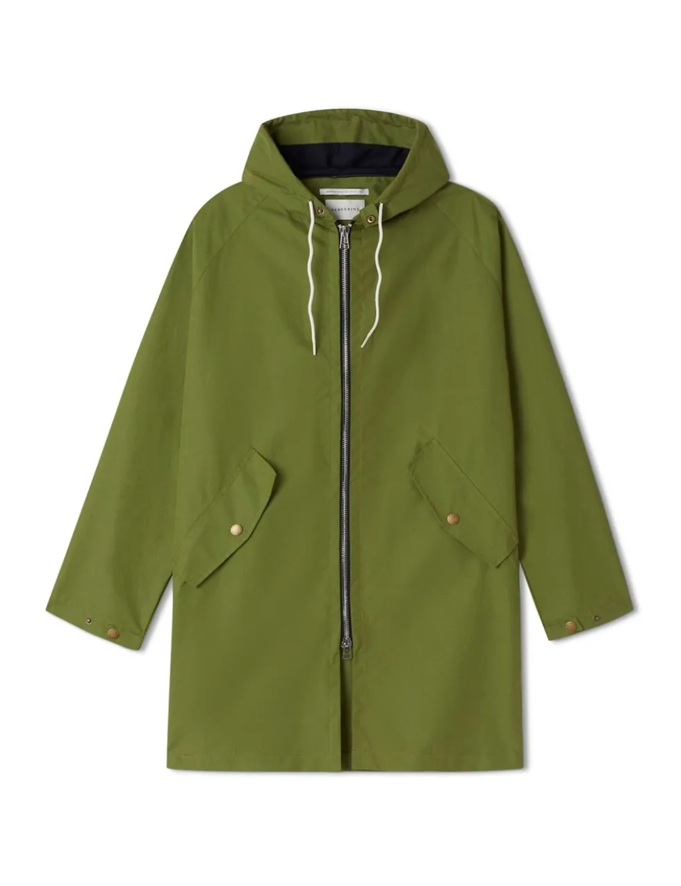 Pure Cotton Hooded Raincoat