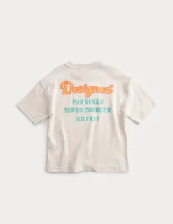 Pure Cotton Hot Wheels T-Shirt (2-8 Yrs)