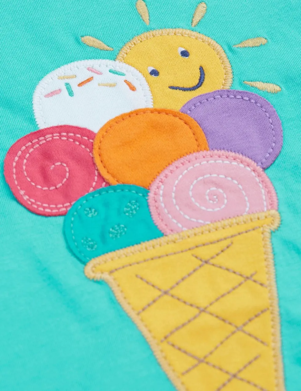 Pure Cotton Ice Cream T-Shirt (1-10 Yrs)