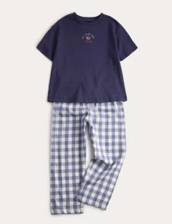 Pure Cotton I'm Not Tired Club Pyjamas (1-8 Yrs)
