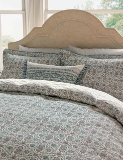 Pure Cotton Indian Lattice Bedding Set
