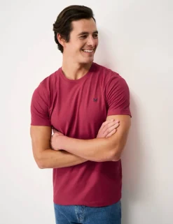 Pure Cotton Jersey Crew Neck T-Shirt