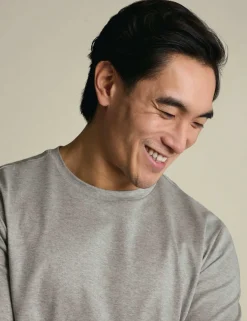 Pure Cotton Jersey Crew Neck T-Shirt