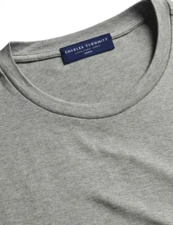 Pure Cotton Jersey Crew Neck T-Shirt