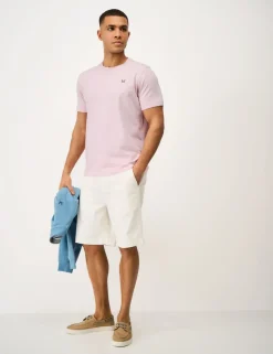 Pure Cotton Jersey Crew Neck T-Shirt