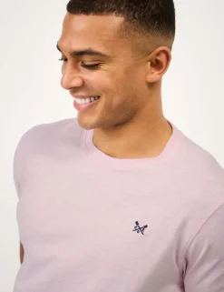 Pure Cotton Jersey Crew Neck T-Shirt