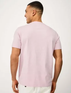 Pure Cotton Jersey Crew Neck T-Shirt