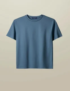 Pure Cotton Jersey Crew Neck T-Shirt