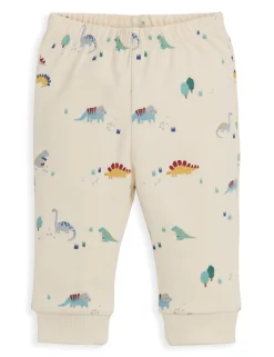 Pure Cotton Jersey Dinosaur Print Pyjamas (3 Mths-3 Yrs)