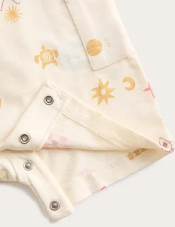 Pure Cotton Jersey Island Print Romper (0-3 Yrs)