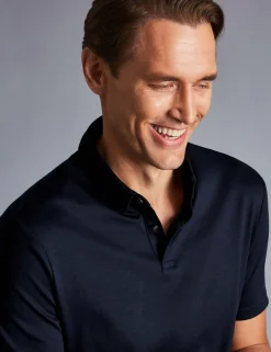 Pure Cotton Jersey Polo Shirt