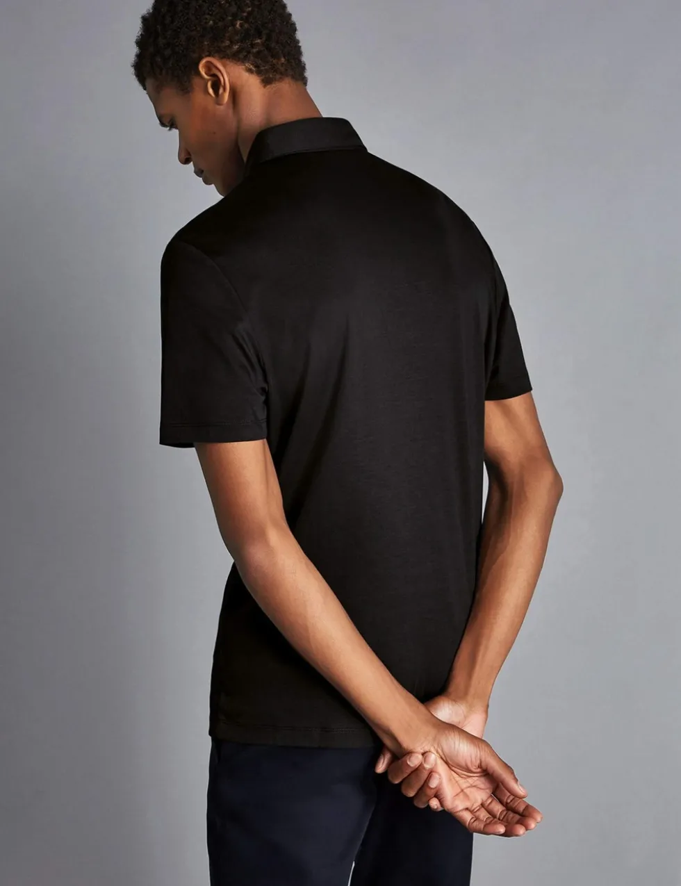 Pure Cotton Jersey Polo Shirt