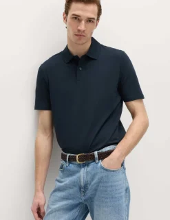 Pure Cotton Jersey Polo Shirt