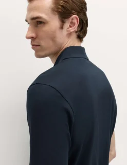 Pure Cotton Jersey Polo Shirt
