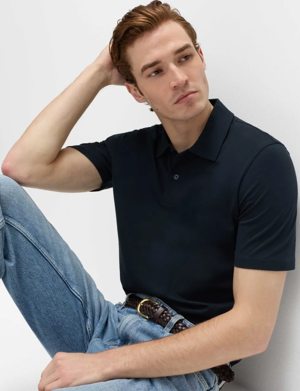 Pure Cotton Jersey Polo Shirt