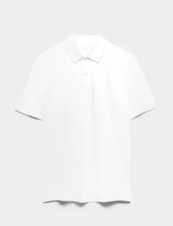 Pure Cotton Jersey Polo Shirt