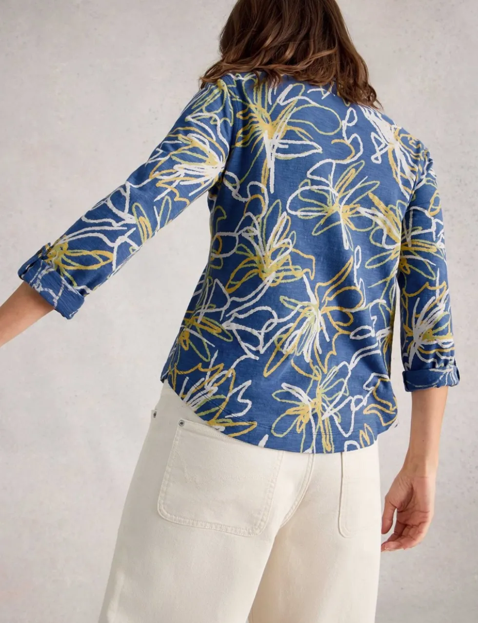 Pure Cotton Jersey Printed Shirt