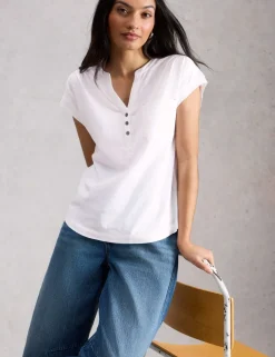 Pure Cotton Jersey Sleeveless Top
