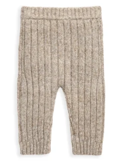 Pure Cotton Knitted Cardigan & Leggings Set (0-12 Mths)