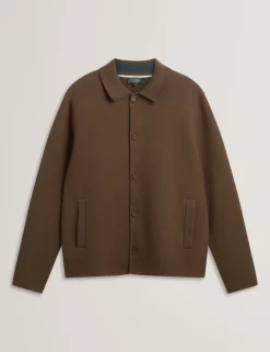 Pure Cotton Knitted Overshirt