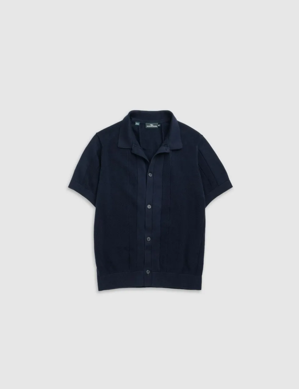 Pure Cotton Knitted Polo Shirt