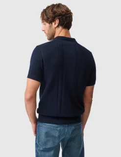 Pure Cotton Knitted Polo Shirt
