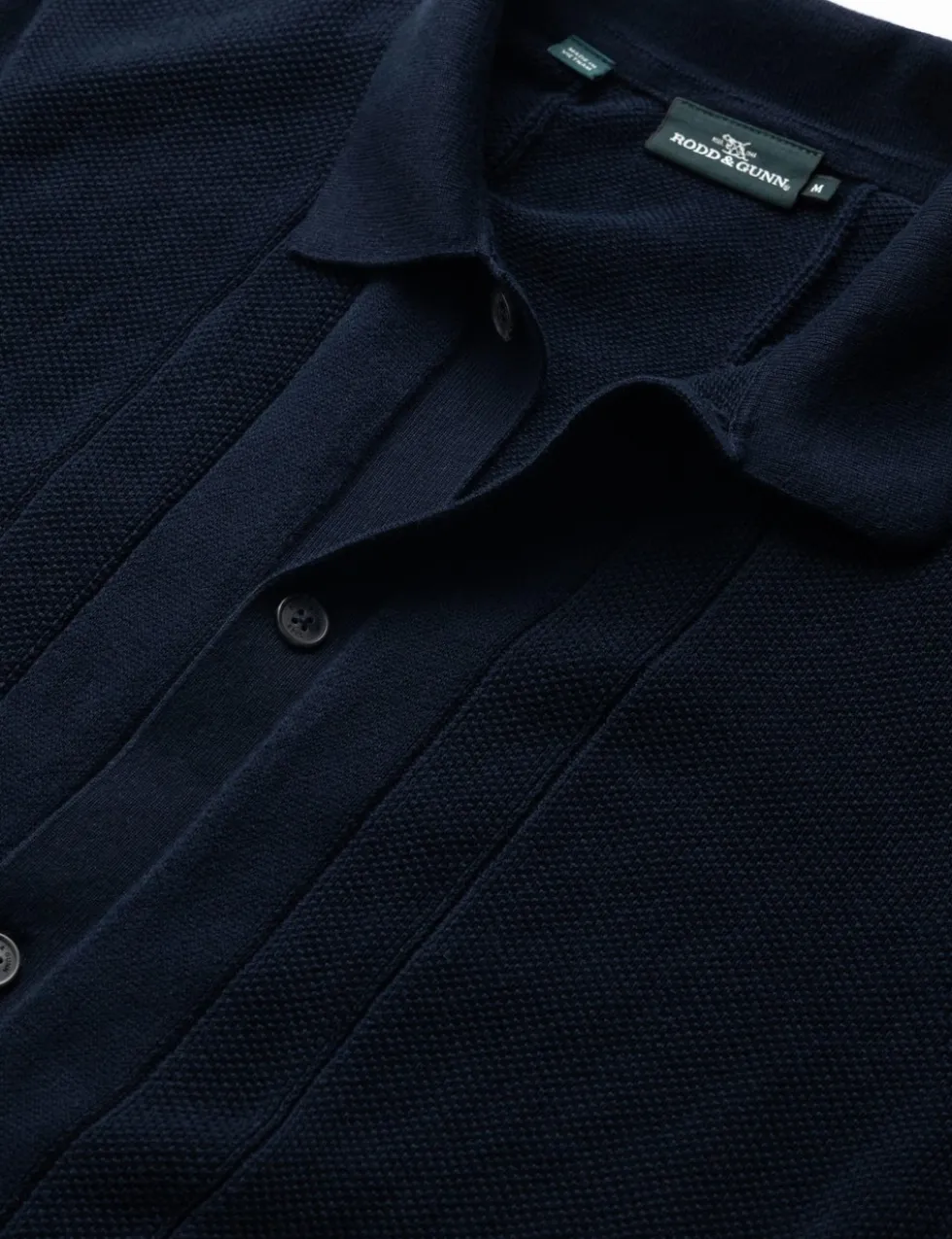 Pure Cotton Knitted Polo Shirt