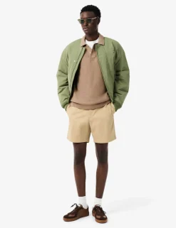 Pure Cotton Knitted Polo Shirt