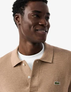 Pure Cotton Knitted Polo Shirt