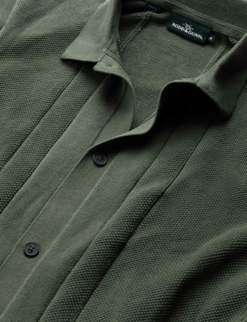 Pure Cotton Knitted Polo Shirt