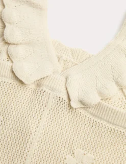 Pure Cotton Knitted Romper (0-3 Yrs)