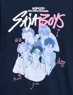 Pure Cotton K-Pop Demon Huntersâ„¢ T-Shirt (6-16 Yrs)