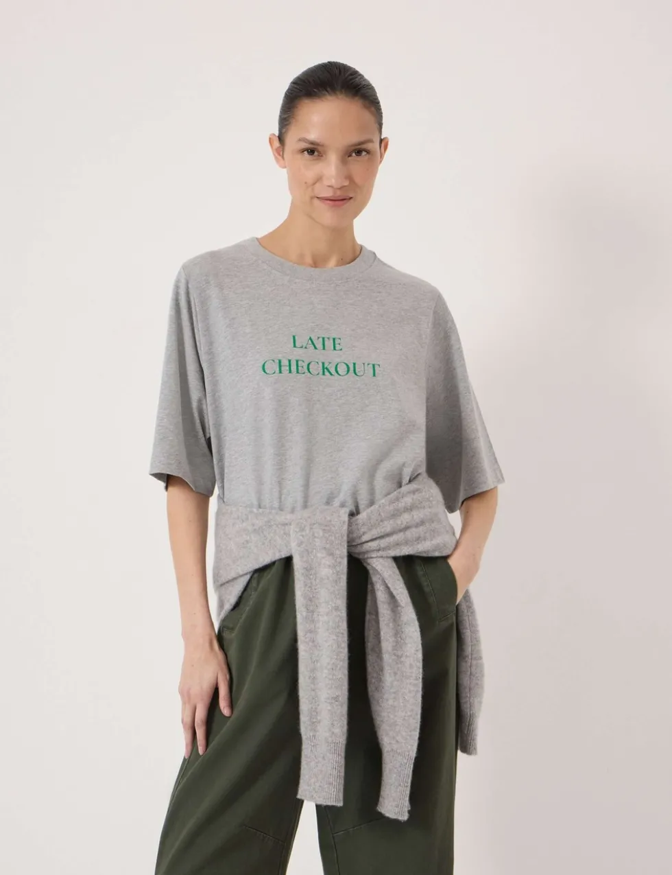 Pure Cotton Late Check Out T-Shirt