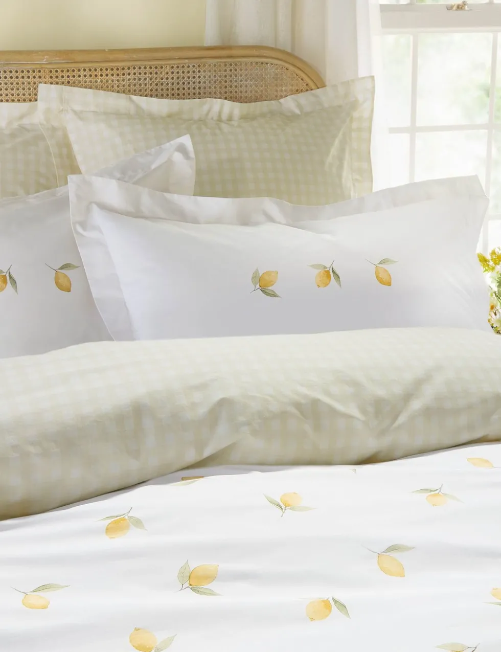 Pure Cotton Lemons Bedding Set