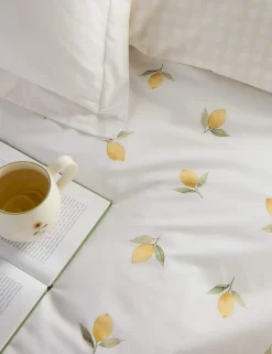 Pure Cotton Lemons Bedding Set