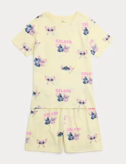 Pure Cotton Lilo & Stitch™ Pyjamas (3-16 Yrs)