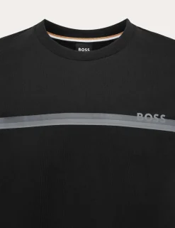 Pure Cotton Logo Crew Neck T-Shirt