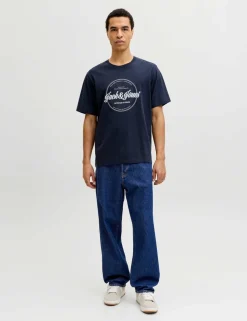 Pure Cotton Logo Graphic Print T-Shirt