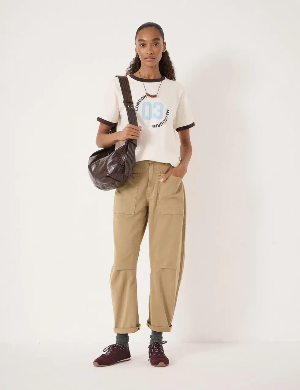 Pure Cotton London to Melbourne Graphic T-Shirt