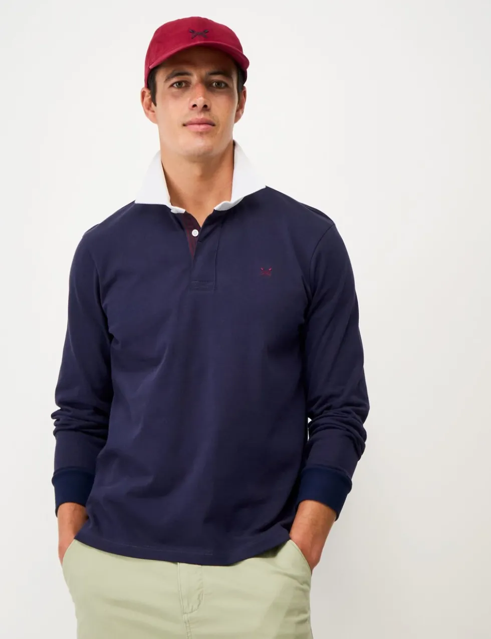 Pure Cotton Long Sleeve Rugby Shirt