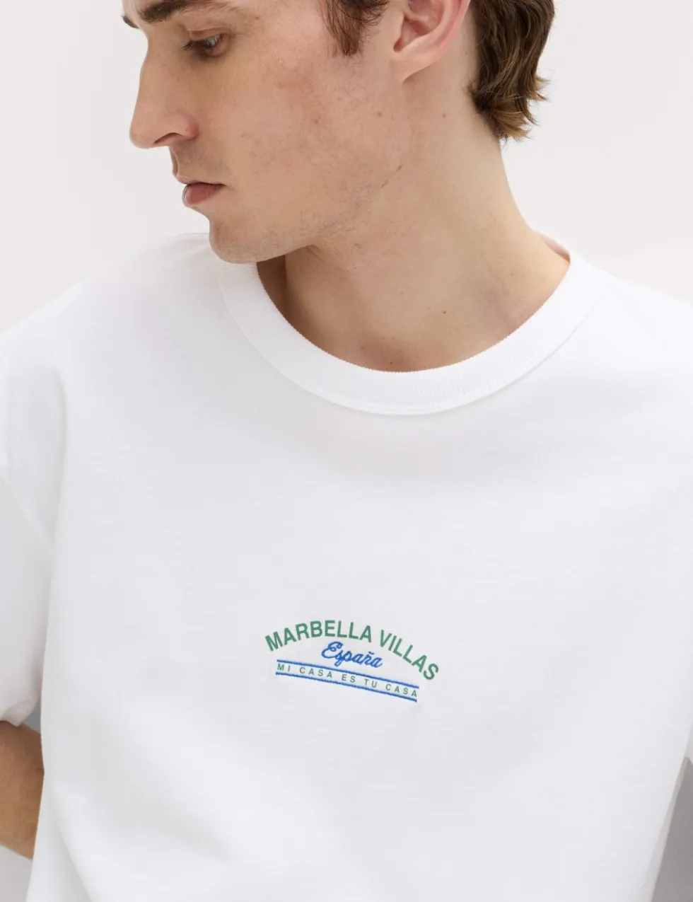 Pure Cotton Marbella Villas Graphic T-Shirt