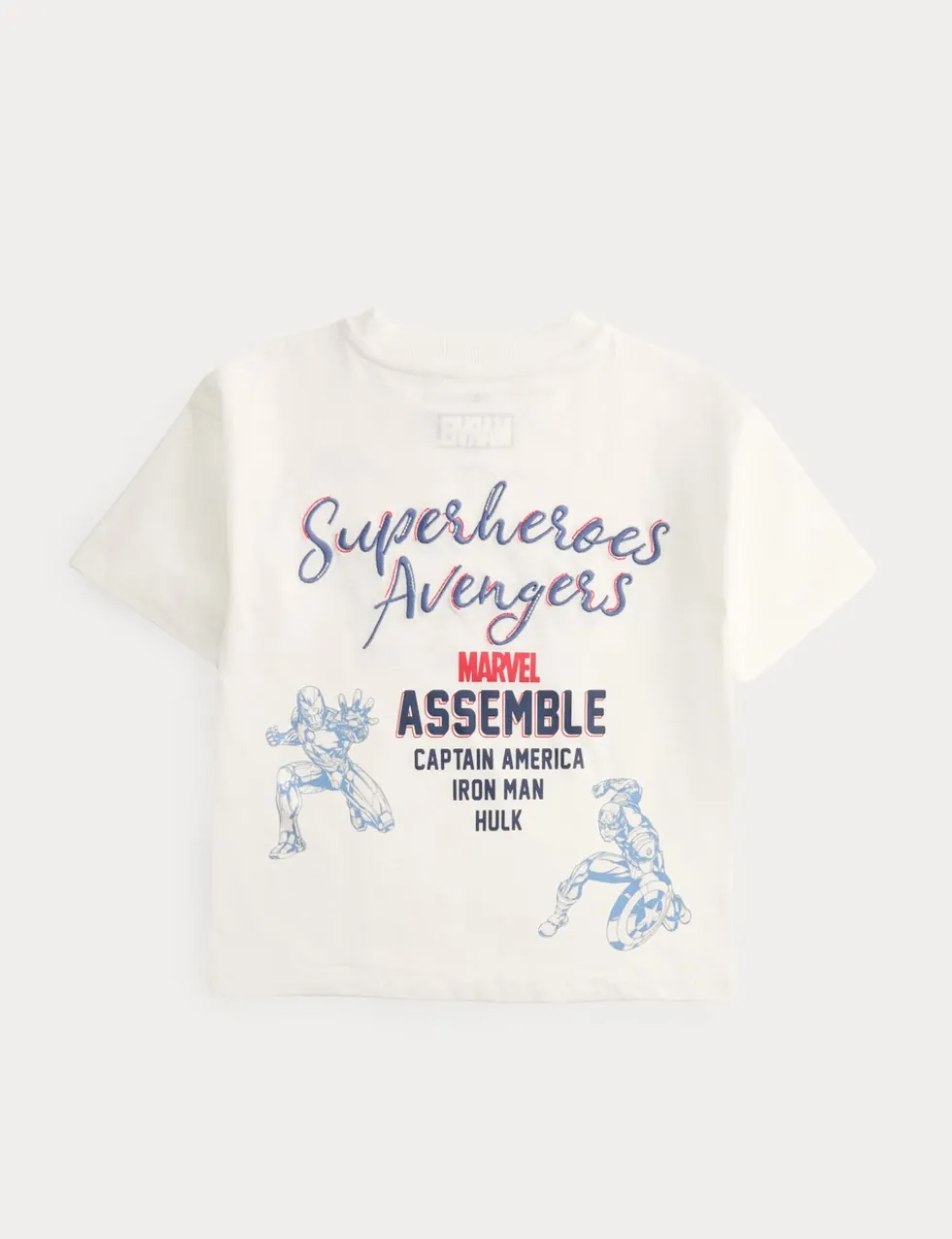Pure Cotton Marvel™ Avengers™ T-shirt (2-8 Yrs)