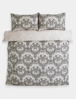 Pure Cotton Michaelmas Daisy Bedding Set