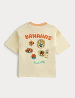 Pure Cotton Minionsâ„¢ Graphic T-Shirt (2-8 Yrs)