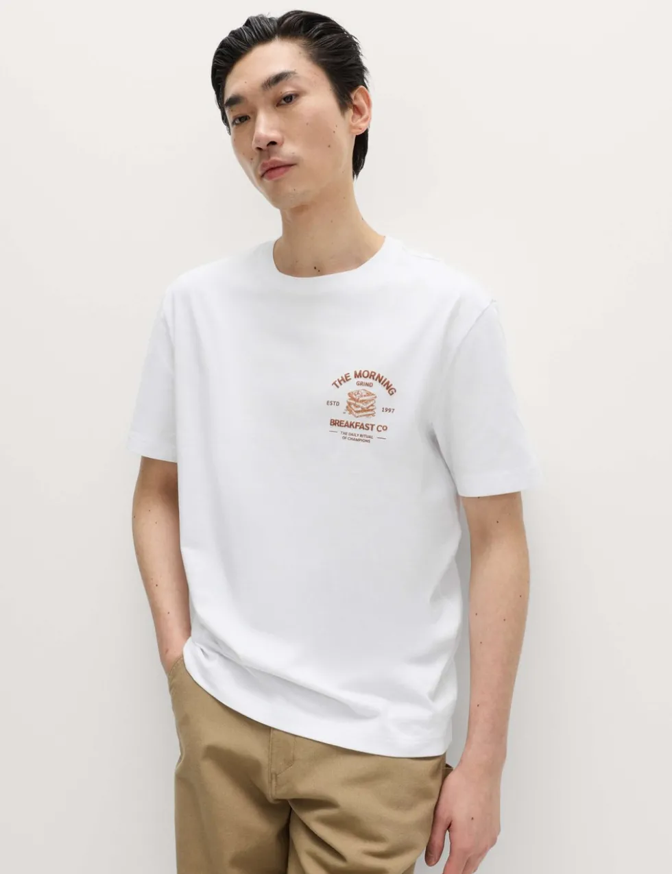 Pure Cotton Morning Grind Graphic T-Shirt