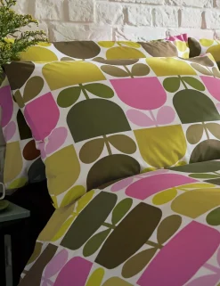 Pure Cotton Multi Block Stem Bedding Set
