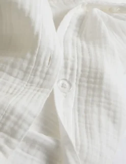 Pure Cotton Muslin Floral Sprig Bedding Set