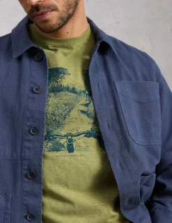 Pure Cotton Nature Graphic T-Shirt